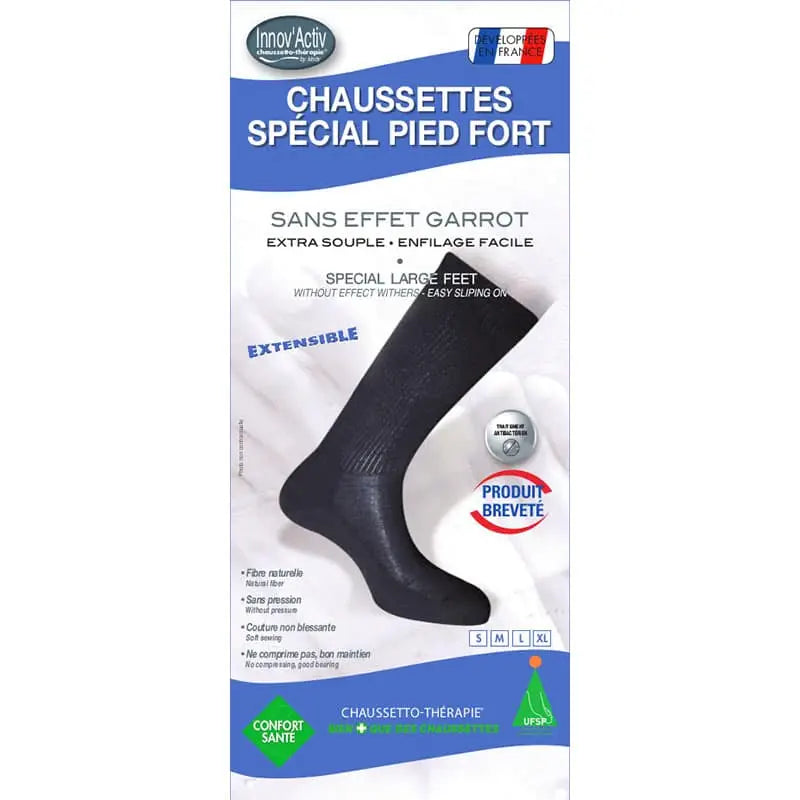  Chaussettes Spécial Pied Fort