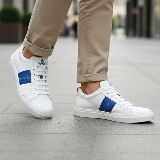  Upster - Spikers (Blanc (Spi Bleu))