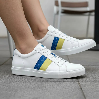  Upster - Spikers (Blanc (Spi Jaune/bleu))
