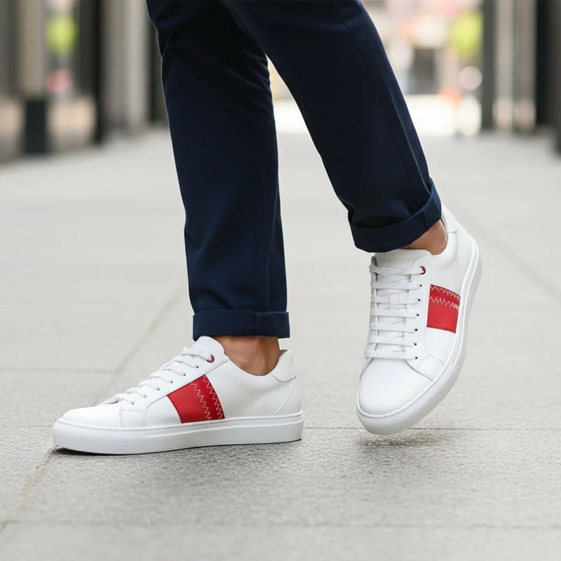  Upster - Spikers (Blanc (Spi Rouge))