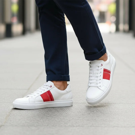  Upster - Spikers (Blanc (Spi Rouge))